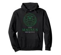 The Magnus Archives Round Owl Logo Horror Podcast Series Sudadera con Capucha