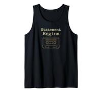 The Magnus Archives Statement Begins Cassette Tape Podcast Camiseta sin Mangas