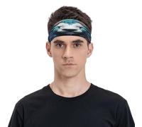 The Majestic Antelope - Diadema deportiva unisex transpirable y húmeda, adecuada para correr, ciclismo, yoga, esperar deportes