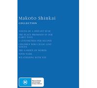 The Makoto Shinkai Collection - 6-Disc Box Set ( Hoshi no koe / Byôsoku 5 senchimêtoru / Kumo no mukô, yakusoku no basho / Koto no ha no niw [ Origen Australiano, Ningun Idioma Espanol ] (Blu-Ray