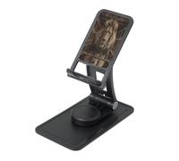 The Male Lion in The Cage Soporte universal para teléfono, soporte ajustable para teléfono celular, trípode giratorio de 360° para iPhone, perfecto para uso diario