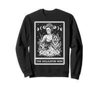 The Maligator Mom Mama Belga Malinois Dog Tarot Card Sudadera