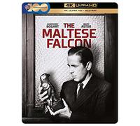 The Maltese Falcon Steelbook [4K Ultra HD] [1941] [Blu-ray] [2023] [Region Free]