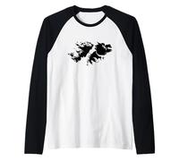 The Malvinas Islands - Islas Malvinas Patagonian Shelf Camiseta Manga Raglan