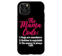 The Mama Code Funny Motherhood Mom Life Parent Mommy Carcasa para iPhone 11 Pro