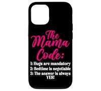 The Mama Code Funny Motherhood Mom Life Parent Mommy Carcasa para iPhone 12/12 Pro