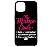 The Mama Code Funny Motherhood Mom Life Parent Mommy Carcasa para iPhone 13