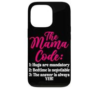 The Mama Code Funny Motherhood Mom Life Parent Mommy Carcasa para iPhone 13 Pro