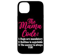 The Mama Code Funny Motherhood Mom Life Parent Mommy Carcasa para iPhone 14 Plus