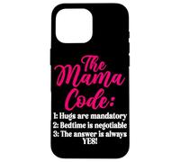 The Mama Code Funny Motherhood Mom Life Parent Mommy Carcasa para iPhone 16 Pro MAX