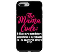 The Mama Code Funny Motherhood Mom Life Parent Mommy Carcasa para iPhone 7 Plus/8 Plus