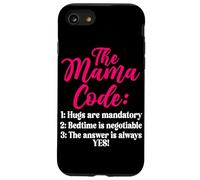 The Mama Code Funny Motherhood Mom Life Parent Mommy Carcasa para iPhone SE (2020) / 7/8