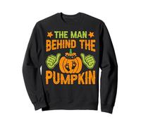 The Man Behind The Pumpkin for Halloween Sudadera