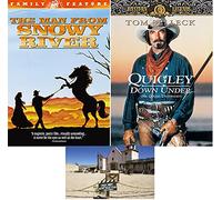The Man from Snowy River & Quigley Down Under Australian Western Double Feature 2 DVD Set con tarjeta de arte adicional