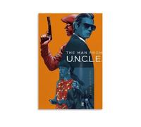 The Man from U.N.C.L.E.Art - Pintura decorativa impermeable y resistente a las manchas, sala de estar, estudio, cafetería, pintura de pared, instalación gratuita, fácil de limpiar, opción de regalo