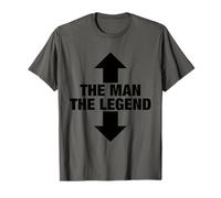 The Man The Legend Funny Adult Humor Quotes Style Sayings Camiseta