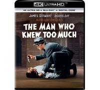 The Man Who Knew Too Much - 4K Ultra HD + Blu (4K UHD Blu-ray) (Importación USA)