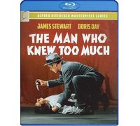 The Man Who Knew Too Much (Blu-ray) James Stewart Doris Day (Importación USA)