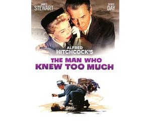 The Man Who Knew Too Much - James Stewart & Doris Day; Alfred Hitchcock [DVD] [1956]