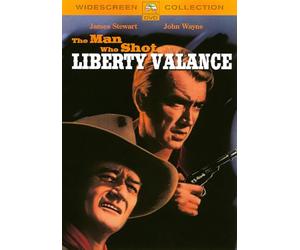 The Man Who Shot Liberty Valance - James Stewart & John Wayne, John Ford [DVD] [1962]