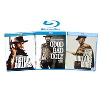 The Man With No Name Trilogy - The Good, The Bad and the Ugly / A Fistful of Dollars / For a Few Dollars More (Remastered Edition) [Blu-ray] Region 1/A