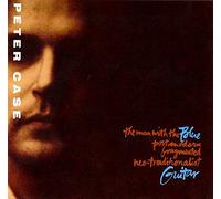The Man with the Blue Post Modern Fragmented Neo-Traditionalist Guitar by Case Peter