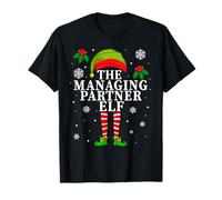 The Managing Partner Elf Christmas Matching Camiseta