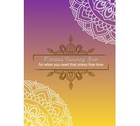 The mandala colouring book for when you need that stress free time!