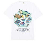 The Mandalorian and Grogu: Grogu's Hyperspace Snack Shack Comfort Colors Adult Heavyweight T-Shirt