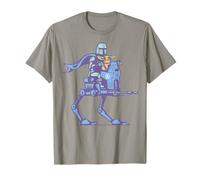 The Mandalorian and Grogu Mando & The Child On AT-RT Walker Camiseta