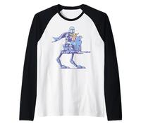 The Mandalorian and Grogu Mando & The Child On AT-RT Walker Camiseta Manga Raglan