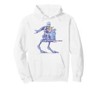 The Mandalorian and Grogu Mando & The Child On AT-RT Walker Sudadera con Capucha