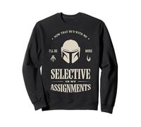 The Mandalorian and Grogu More Selective In My Assignments Sudadera