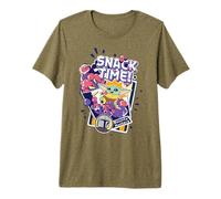 The Mandalorian and Grogu Snack Time! Bounty Hunters Chibi Camiseta Premium