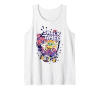 The Mandalorian and Grogu Snack Time! Bounty Hunters Chibi Camiseta sin Mangas