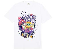 The Mandalorian and Grogu Snack Time! Bounty Hunters Chibi Comfort Colors Adult Heavyweight T-Shirt