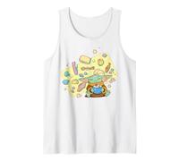 The Mandalorian and Grogu The Child Enjoying Food and Snacks Camiseta sin Mangas
