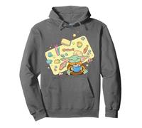 The Mandalorian and Grogu The Child Enjoying Food and Snacks Sudadera con Capucha