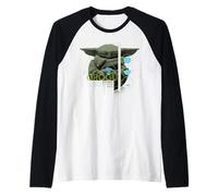 The Mandalorian and Grogu The Child Hungry Little Fella Camiseta Manga Raglan