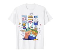 The Mandalorian and Grogu The Child Surrounded by Snacks Camiseta