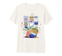 The Mandalorian and Grogu The Child Surrounded by Snacks Camiseta Premium