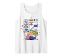 The Mandalorian and Grogu The Child Surrounded by Snacks Camiseta sin Mangas