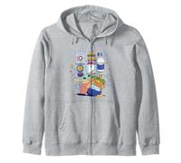 The Mandalorian and Grogu The Child Surrounded by Snacks Sudadera con Capucha