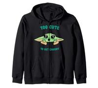 The Mandalorian and Grogu The Child Too Cute To Get Caught Sudadera con Capucha