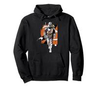 The Mandalorian and Grogu Watercolor Portrait Painting Sudadera con Capucha