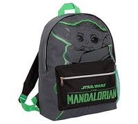 The Mandalorian Backpack, Grogu Bag para Adultos, Adolescentes, niños, Mochila Escolar Baby Yoda, Mochila de Viaje, Mochila Deportiva