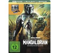 The Mandalorian - Staffel 3 - Steelbook - Limited Edition (2 4K Ultra HD) (+ 2 Blu-rays) [Alemania] [Blu-ray]