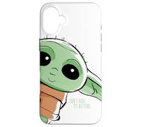 The Mandalorian The Child Don't Push My Buttons White Carcasa para iPhone 16 Plus