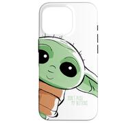 The Mandalorian The Child Don't Push My Buttons White Carcasa para iPhone 16 Pro