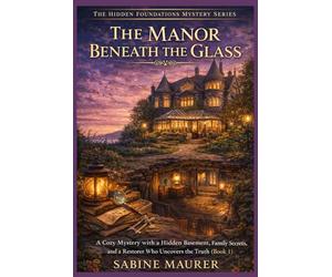 The Manor Beneath the Glass: A Cozy Mystery with a Hidden Basement, Family Secrets, and a Restorer Who Uncovers the Truth (Book 1) (The Hidden Foundations Mystery Series)